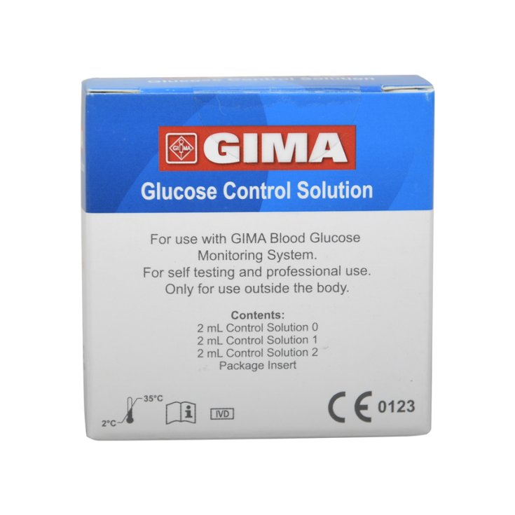 SOLUTION CONT GIMA GLUCOSE METER