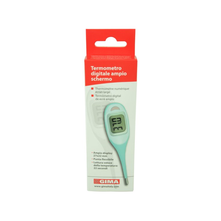 WIDE SCREEN DIGITAL THERMOMETER