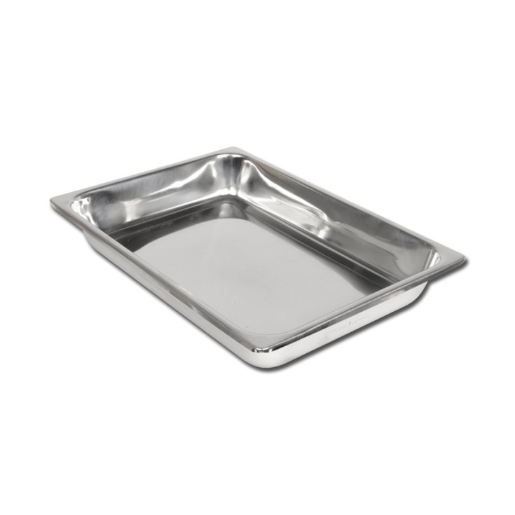 STAINLESS STEEL TRAY 355X254X50MM