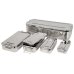 STAINLESS STEEL BOX 18X8X4CM W/MAN
