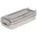 STAINLESS STEEL BOX 18X8X4CM W/MAN