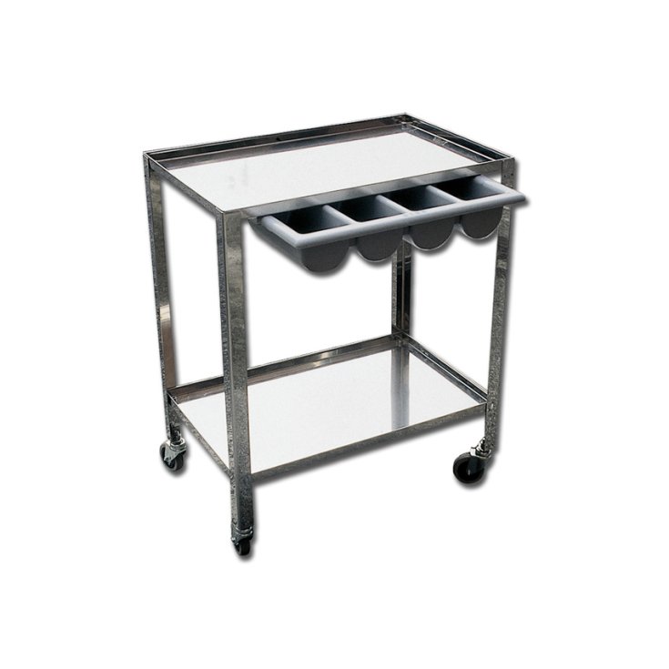 ALL STAINLESS STEEL TROLLEY