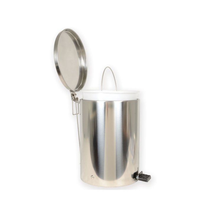 STAINLESS STEEL WASTE BIN WITH SECC PL