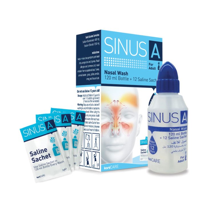 SINUS A NAS WASH KIT AD 120ML