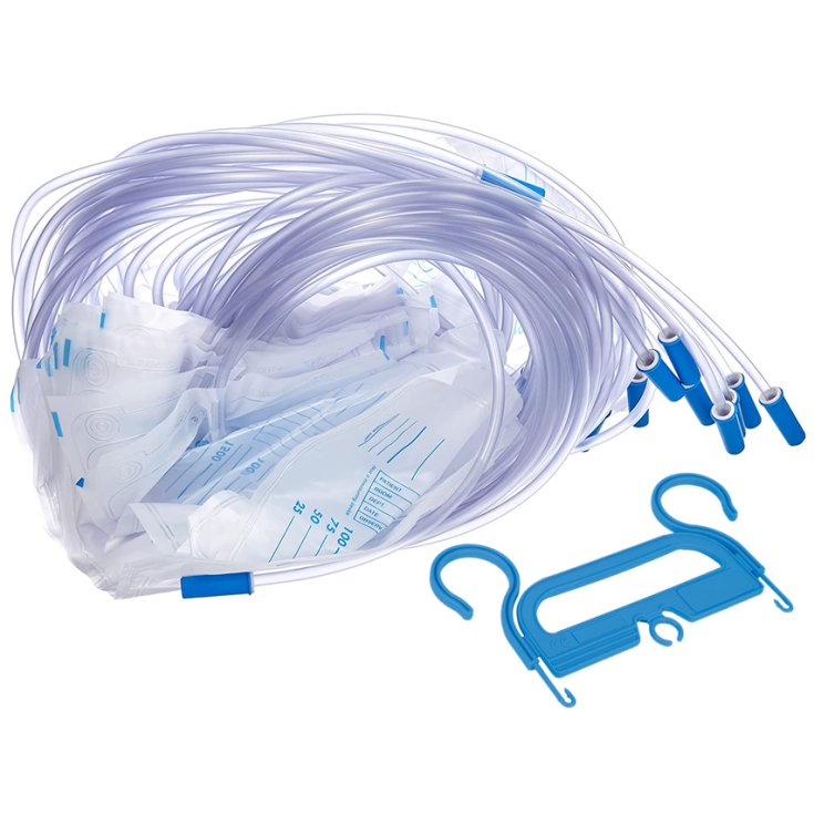 URINE BAG 2L TUBE 90CM 250PCS