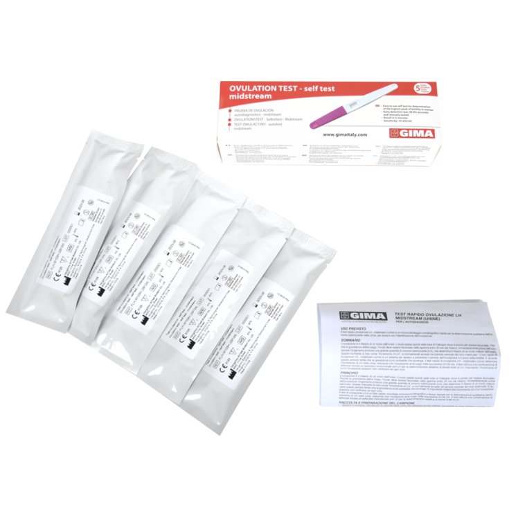 MIDSTREAM OVULATION TEST 5PCS