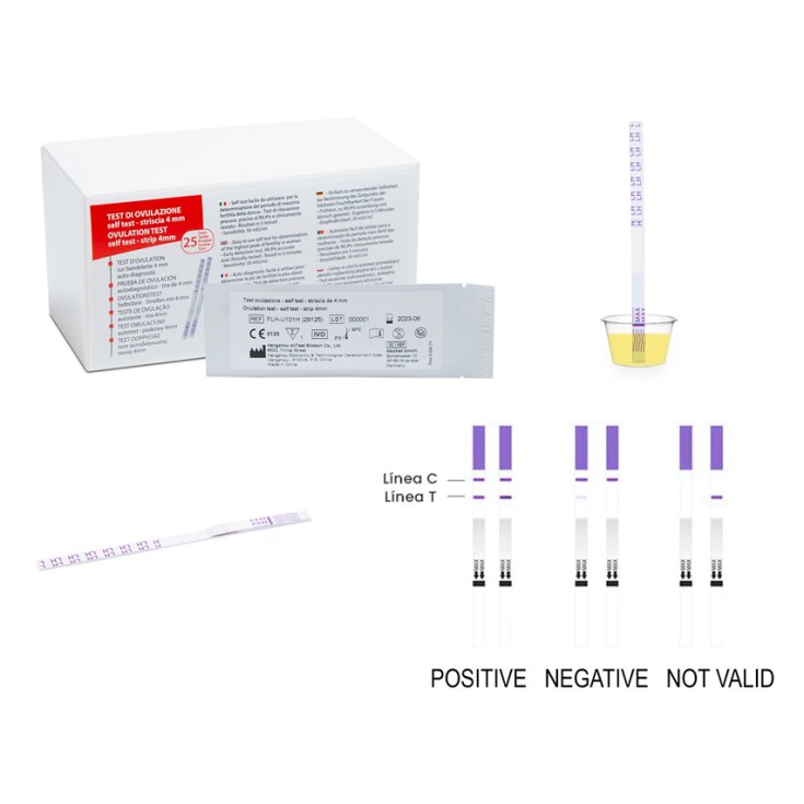 OVULATION TEST STRIPS 4MM