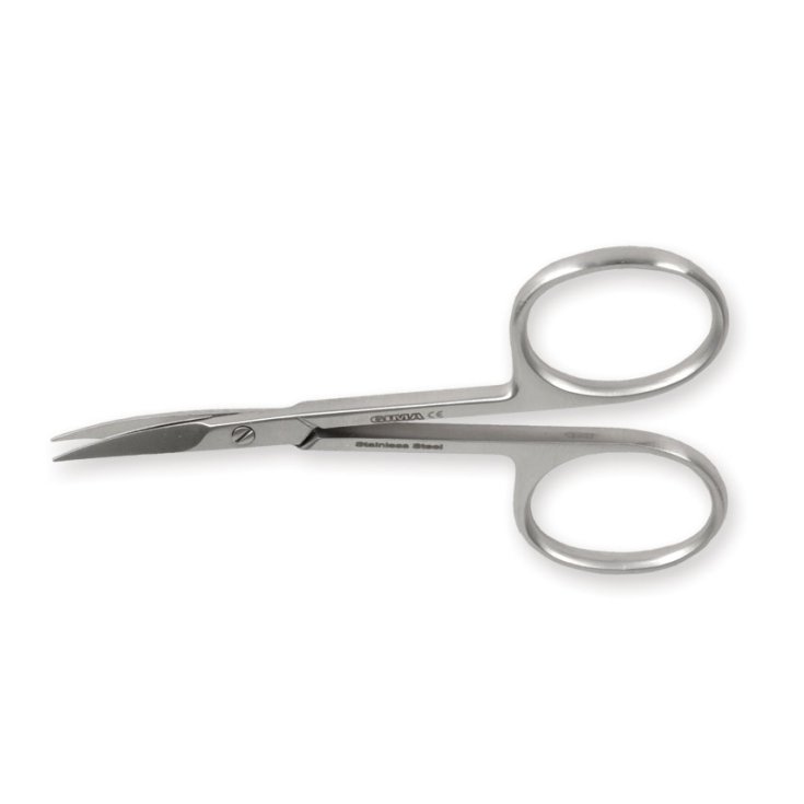 CURVED CUTICLE SCISSORS 9.5CM