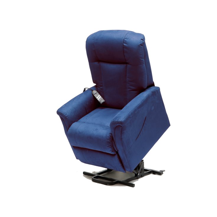 FLAVIA 2 ELEVATED ARMCHAIR 2M BLUE