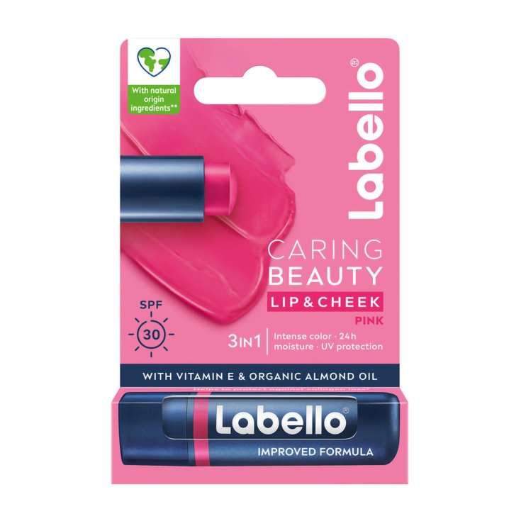 LABELLO CARING BEAUTY PINK4,8G