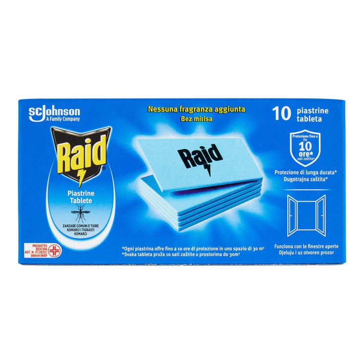 Johnson Mosquitoes Dog Tag Raid 10 Pieces