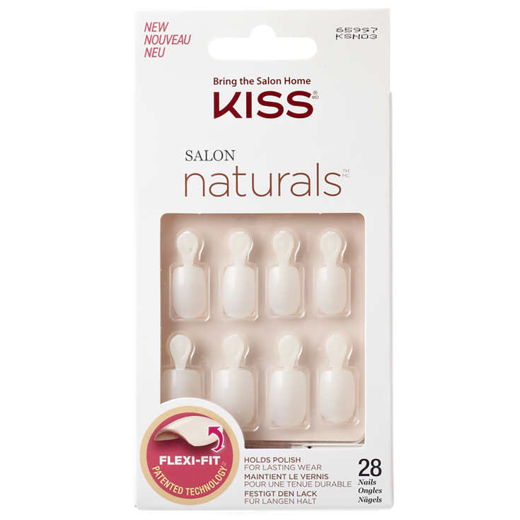 KISS UNGHIE BIANCHE KSN03C