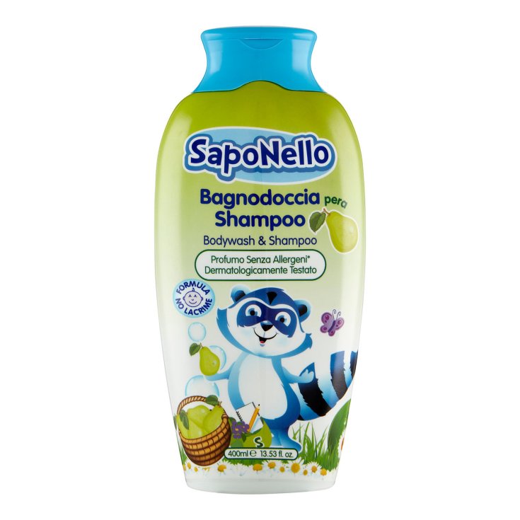 SapoNello Paglieri Peach Shampoo Body Wash 400ml