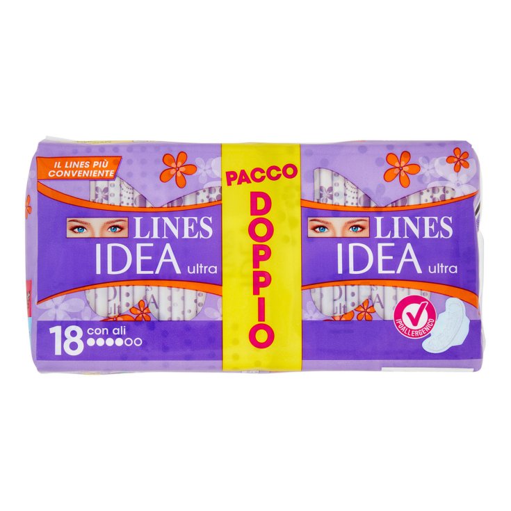 Idea Ultra Lines 18 Absorbents