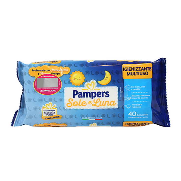 PAMPERS WIPES SUN&MOON 40PCS