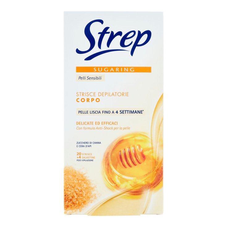 STREP SUGARING BODY STRIPES 20 PCS