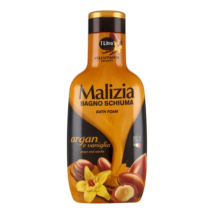 MALIZIA ARGAN/VANILLA BATH 1L