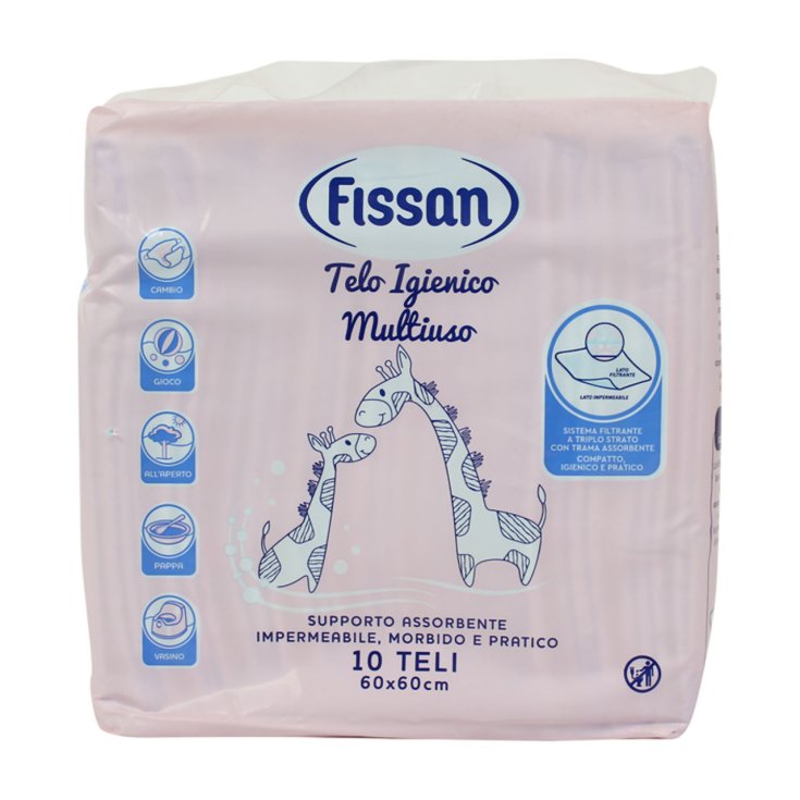 Fissan Multipurpose Hygienic Towel 10 Pieces 60x60cm