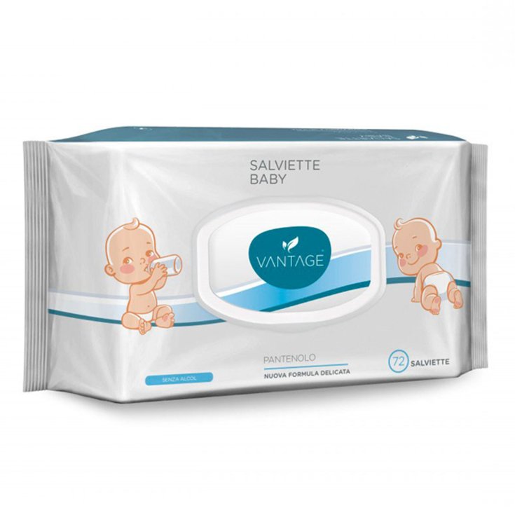 VANTAGE WIPES BABY NEW X 72