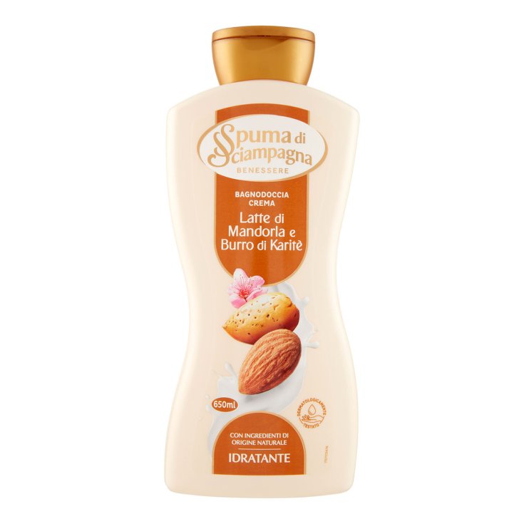 Shower Gel Cream Almond Spuma Di Sciampagna 650ml