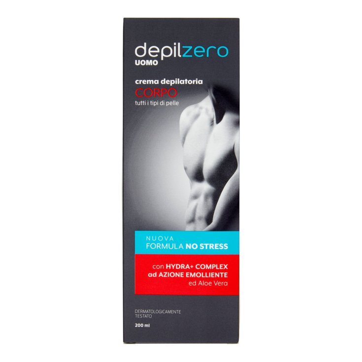 DEPILZERO MAN BODY CREAM GEL 200M