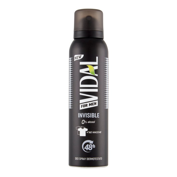 VIDAL DEO MEN INVISIBLE 150 ML