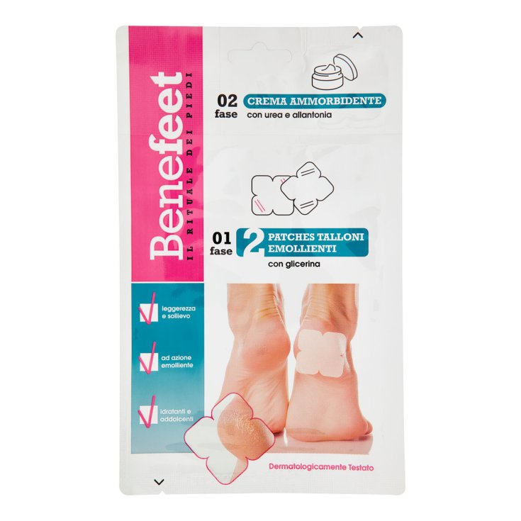 BeneFeet Cream And Heel Patches 2 + 1Pieces