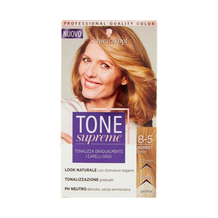 Tone Supreme 8-5 Golden Blonde Schwarzkopf 1 Kit