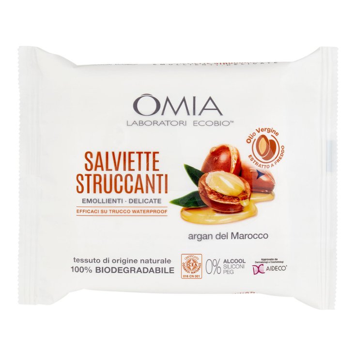 OMIA FACE MAKEUP WIPE 20PZ