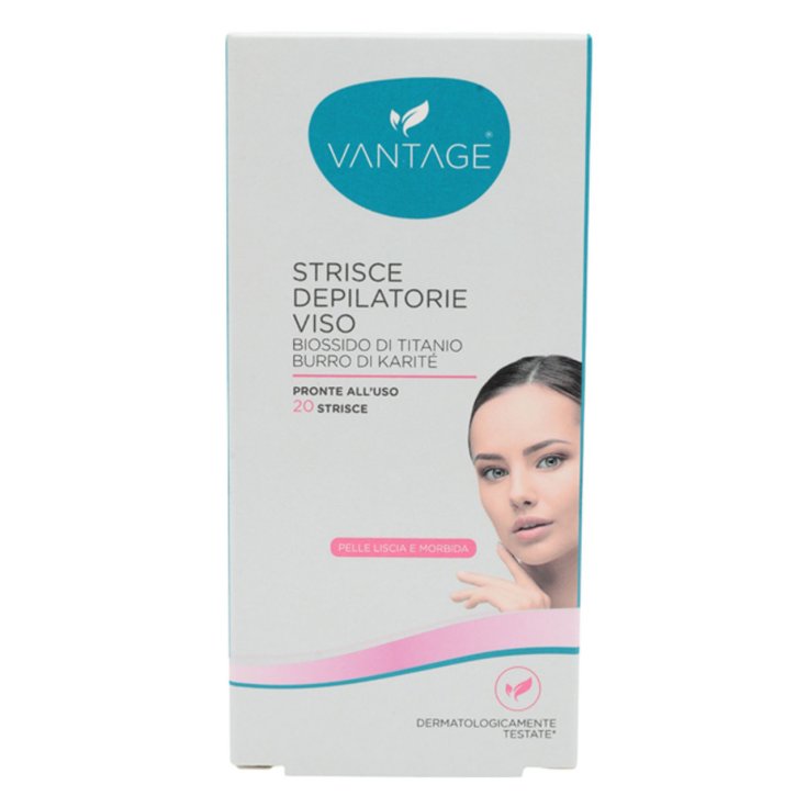 VANTAGE STRIPS DEPIL FACE SOFT 20