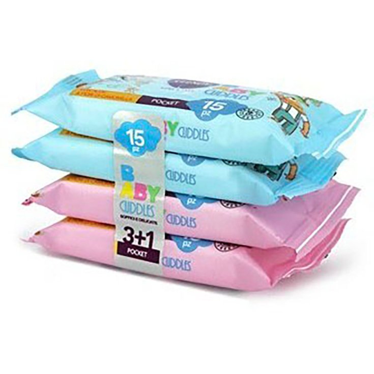 Baby Cuddles Clendy Wipes 72 Pieces