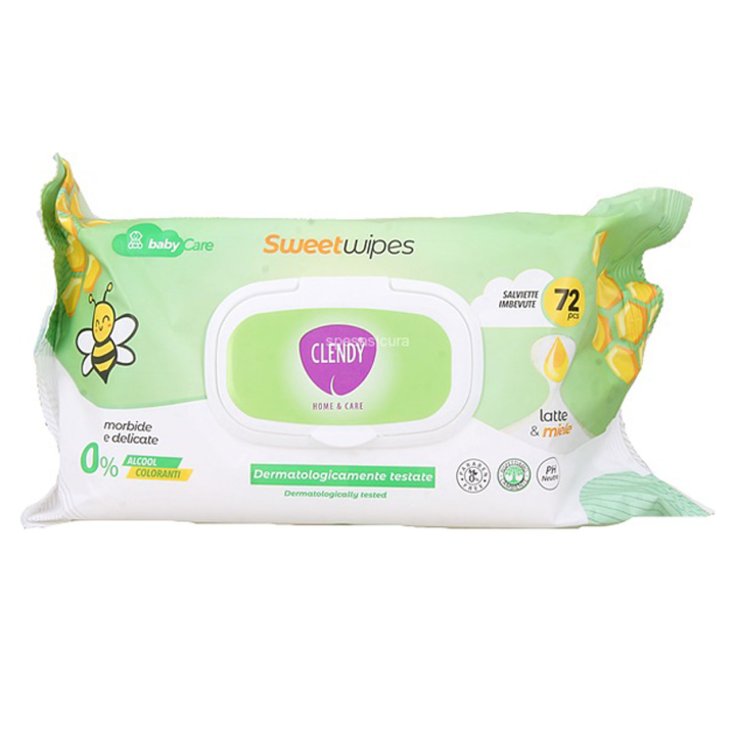 CLENDY MILK&MIE WIPES72PCS