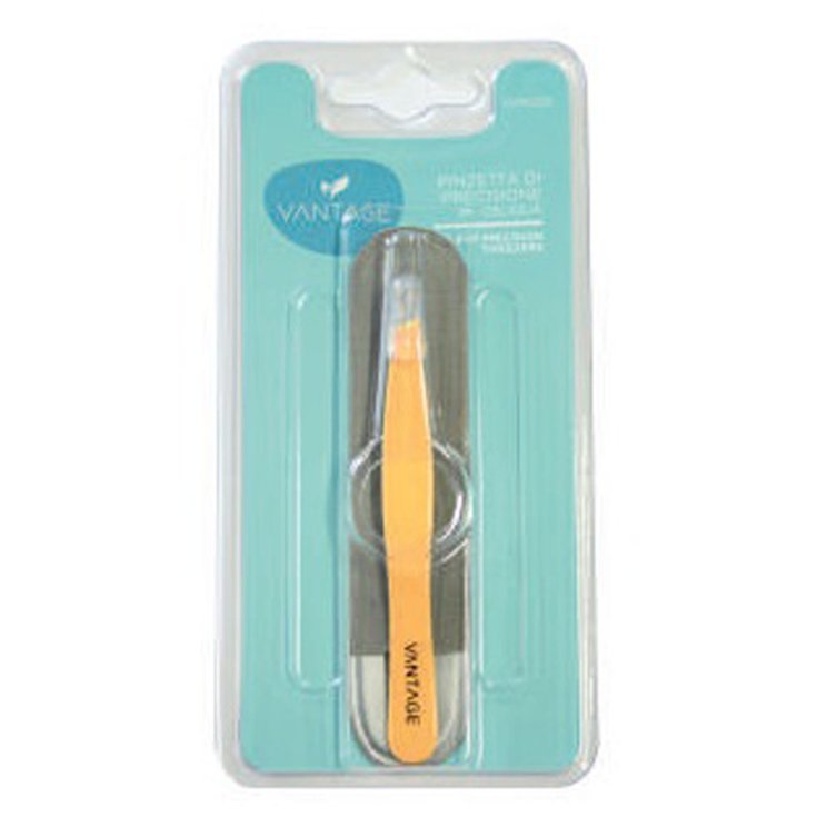 Precision Tweezers Oblique Tip GM008 VANTAGE 1 Piece