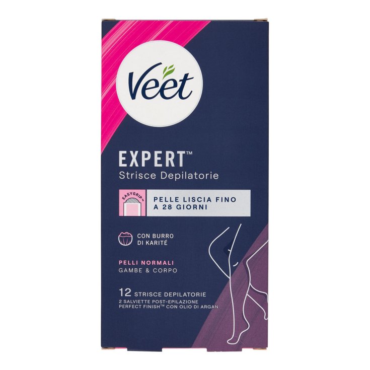 VEET STRISCE EXPERT CORPO X 12 PN