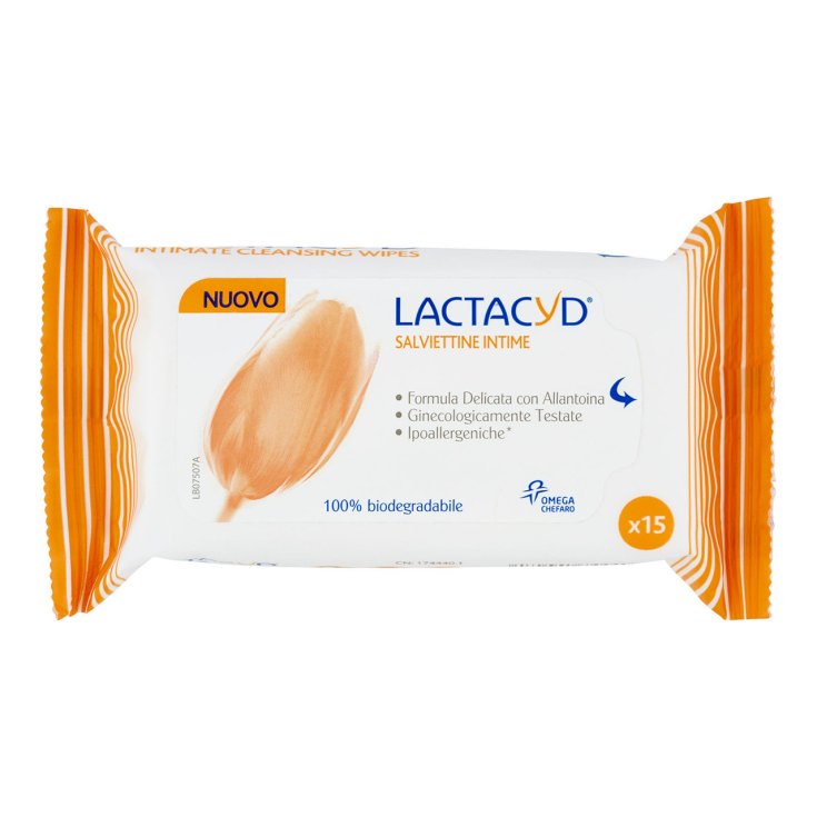 LACTACYD DELICATE WIPES 15 P