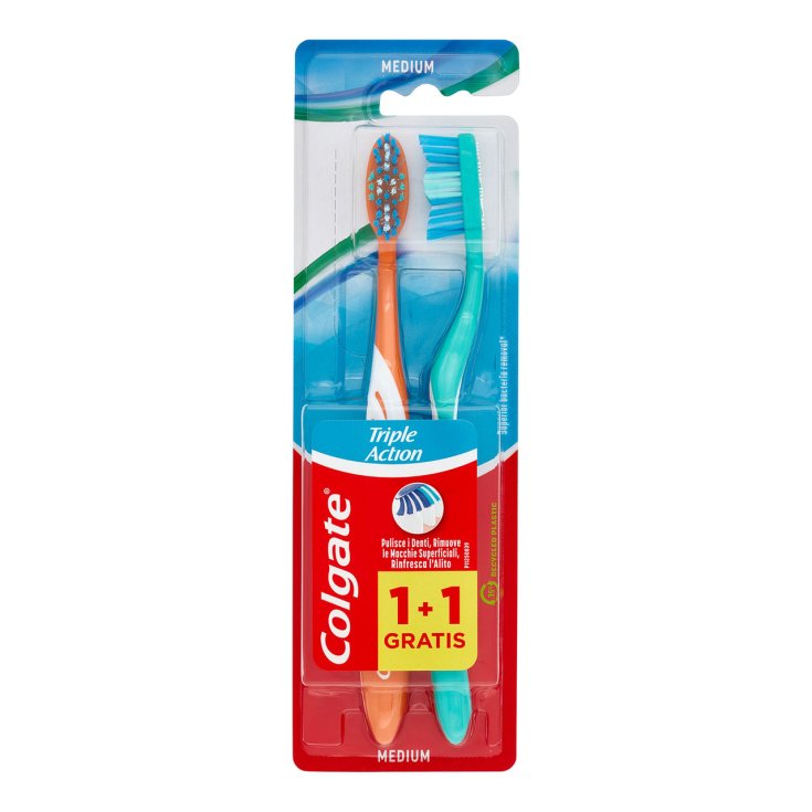 Triple Action Medium Colgate 1 + 1