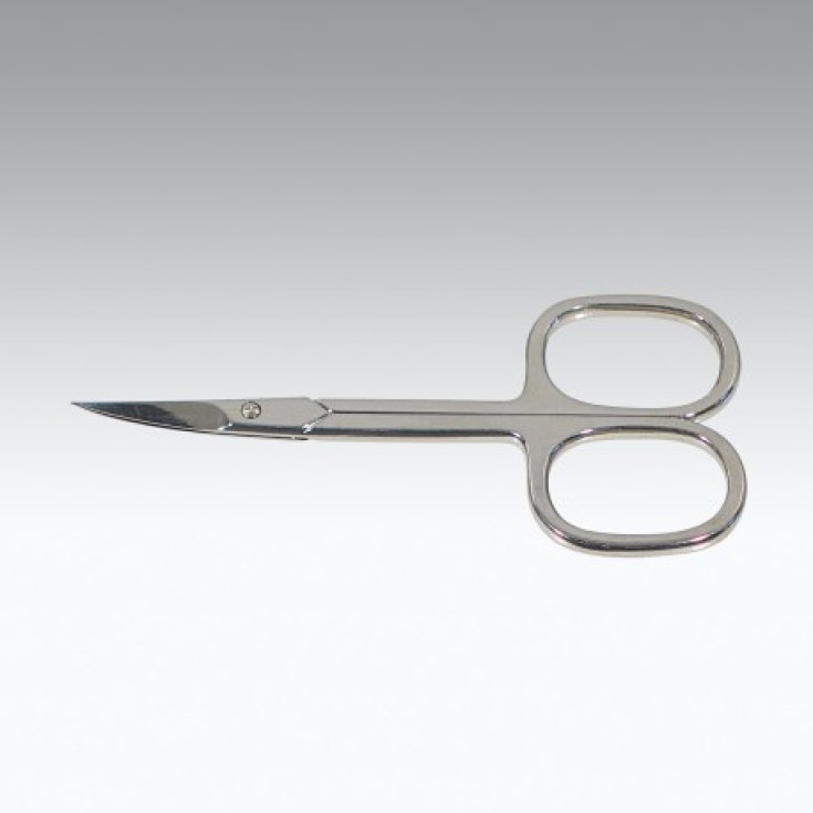 Koh-I-Noor Curved Leather Scissor Chrome Steel COD 6303