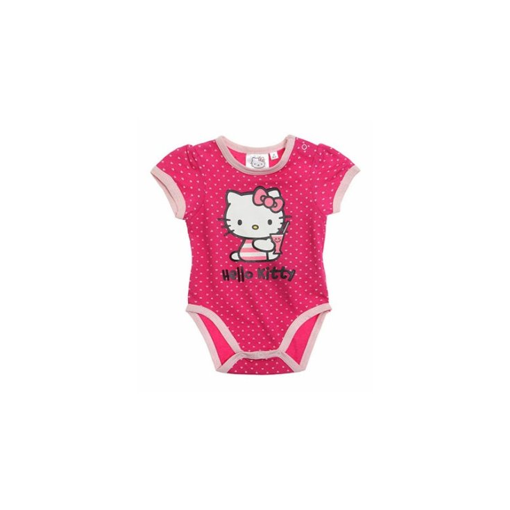 Hello Kitty fuchsia baby girl underwear bodysuit 12 m