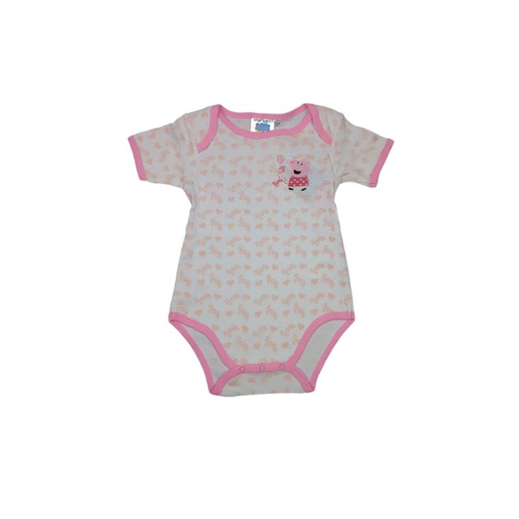 Bodino underwear baby girl half sleeve Peppa Pig pink 9 m Bodino underwear baby girl half sleeve Peppa Pig pink 9 m