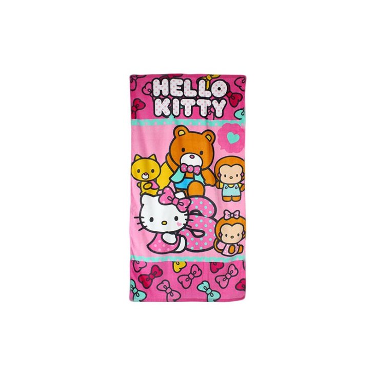 Hello Kitty TU girl terry beach towel