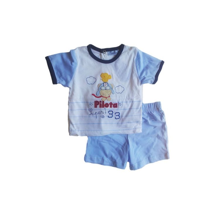 T-shirt and shorts set for newborn baby boy Bidibimbo 3 - 6 m