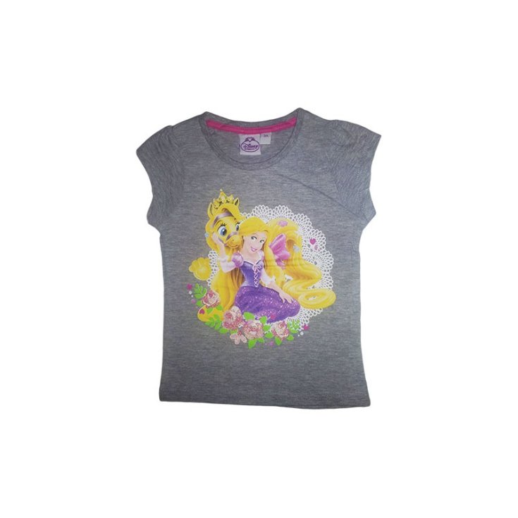 T-shirt baby girl t-shirt Disney Princesses gray 4A