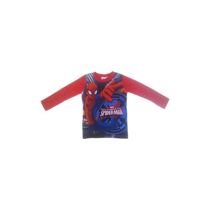 T-shirt cotton t-shirt boy child spiderman red Spiderman 4A