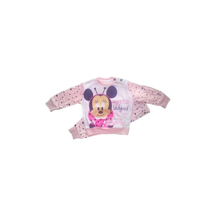 Pajamas knit t-shirt pants newborn Disney baby Minnie pink 12 m