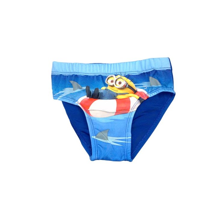 Minions light blue baby boy briefs swimsuit 5A