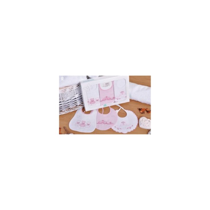 Gift box 3 pcs bibs bibs baby girl bibs sponge My little YOU