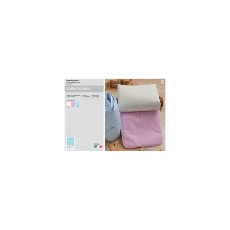 Cot bumper baby cot cotton Mio Piccolo pink TU