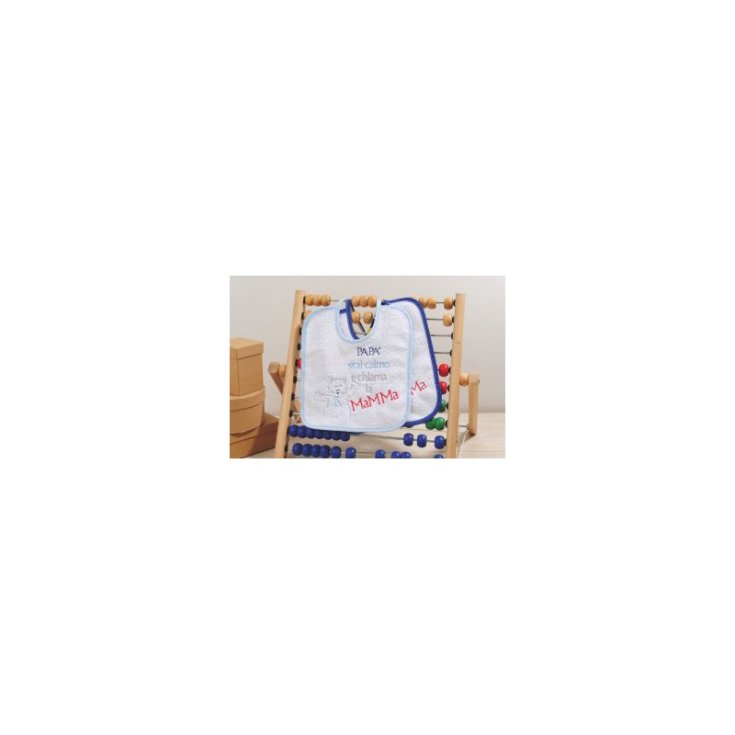 Package 2 pcs couple bibs bibs baby bibs sponge My little YOU