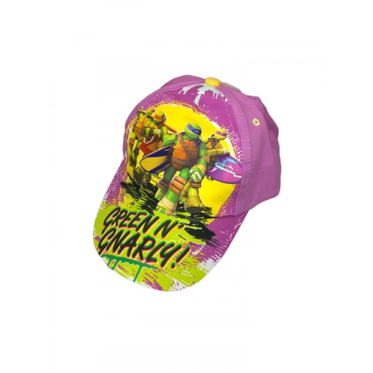 Girl's hat hat Ninja Turtles pink wisteria size 52