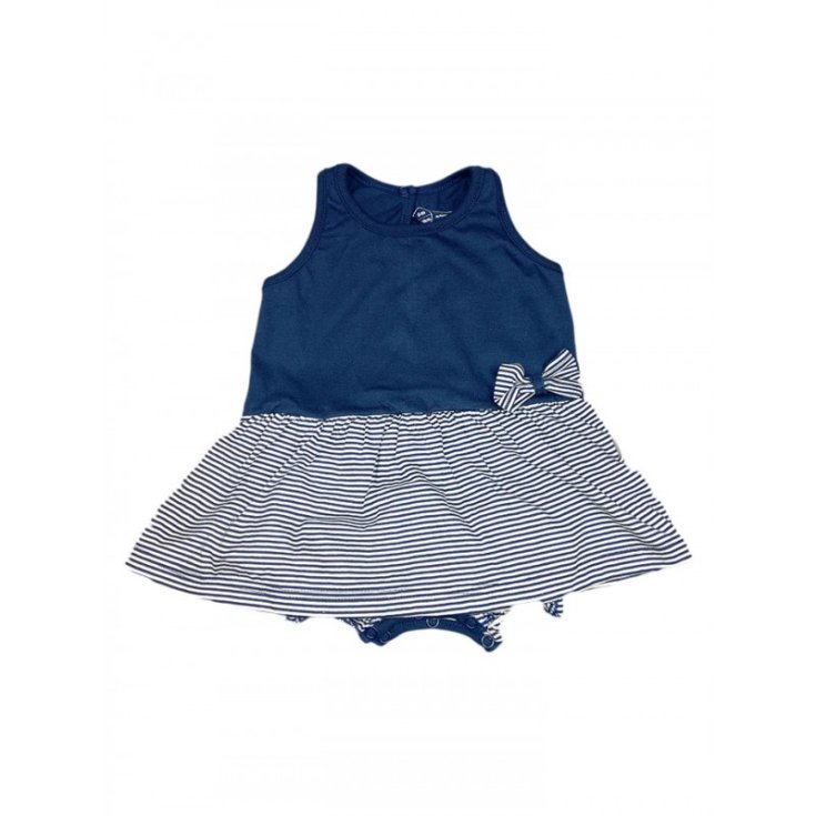 Rapife Dress With Integrated Slip For Girl Blue Color 6 Months